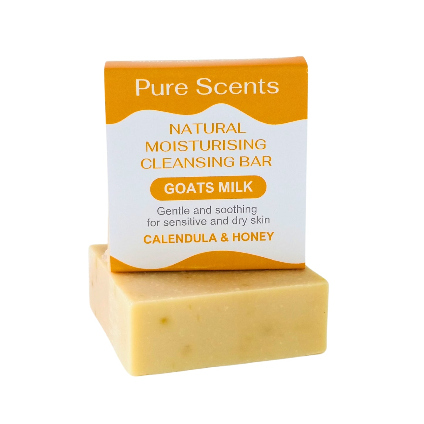 Calendula & Honey Goats Milk Soap Value Pack (4 Bars) - Pure Scents