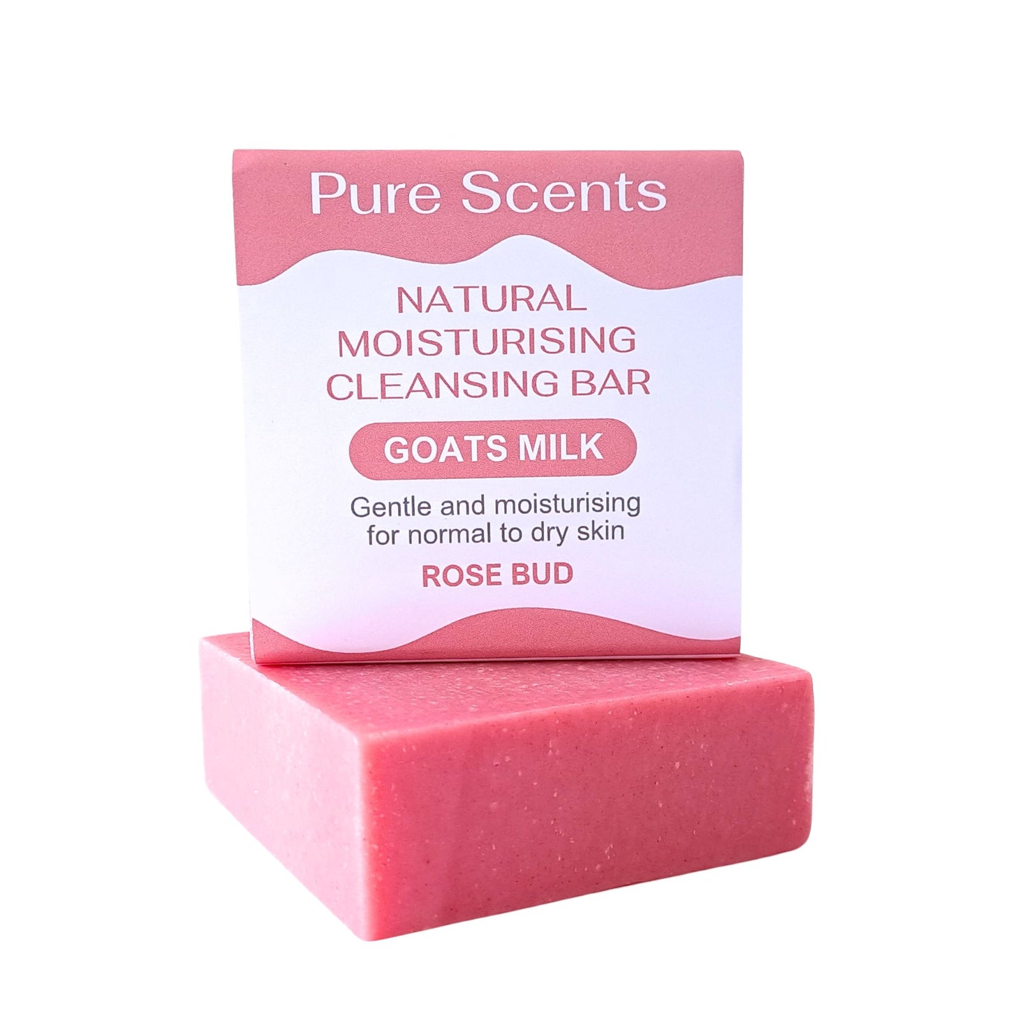 Natural Goats Milk Soap Rose Geranium - Pure Scents