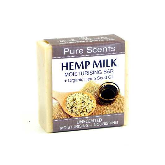 Hemp Milk Soap Bar - Unscented - Pure Scents