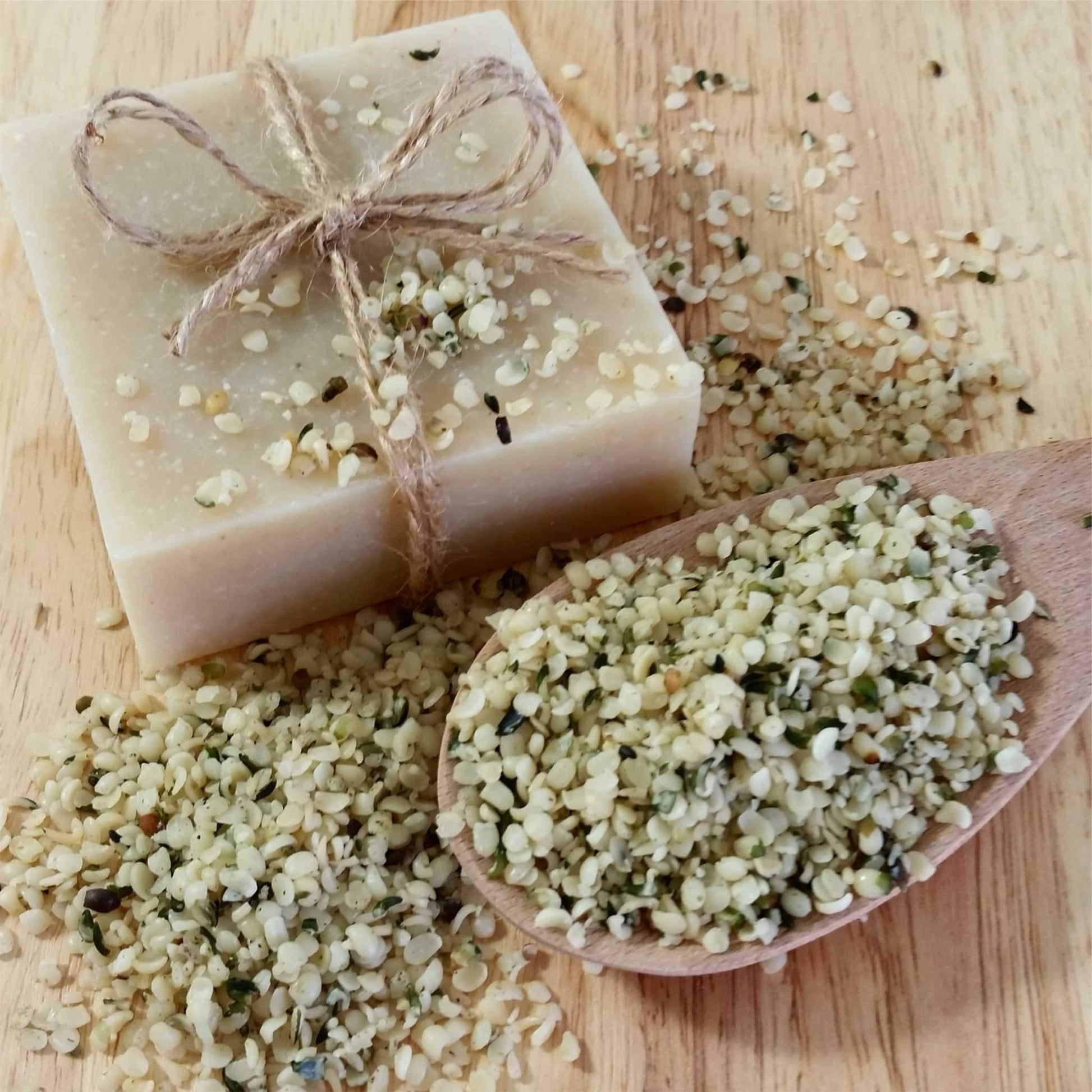 Hemp Milk Soap Bars - Unscented Value Pack 4 x 110g - Pure Scents