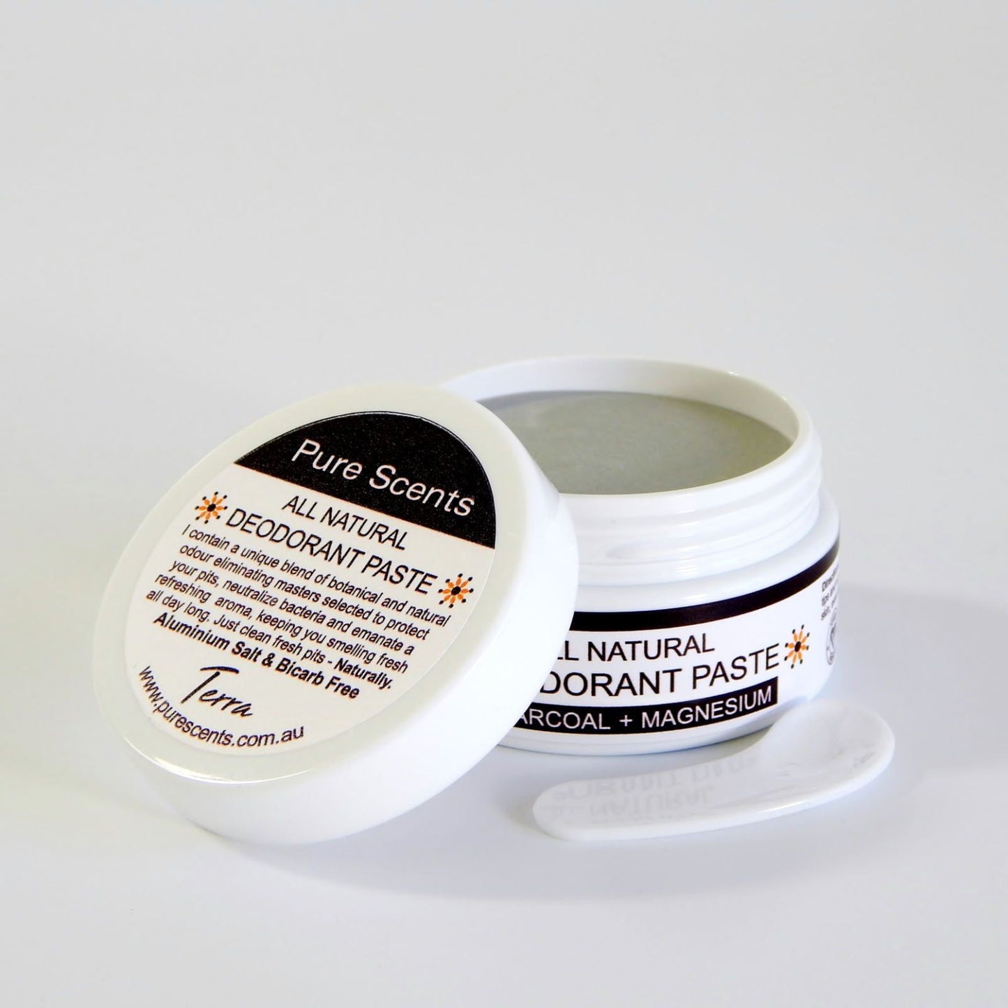 All Natural Deodorant Paste - Terra 75g - Pure Scents