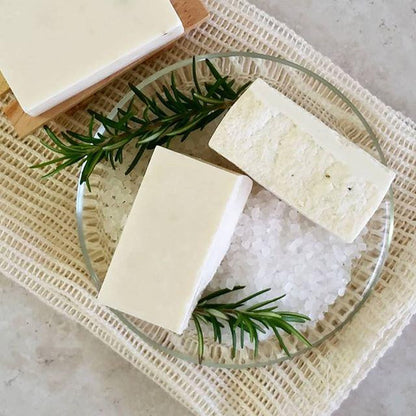 Sea Salt & Coconut Creme Soap Bar - Kelp Unscented - Pure Scents